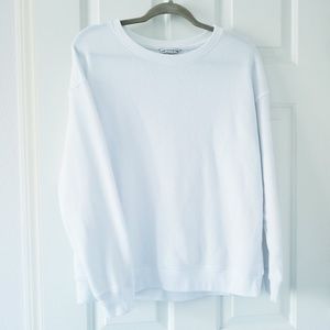 AE white sweater